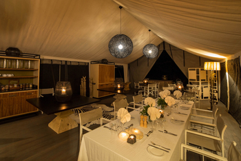 Gomoti Plains Camp: Zentrale Einrichtungen