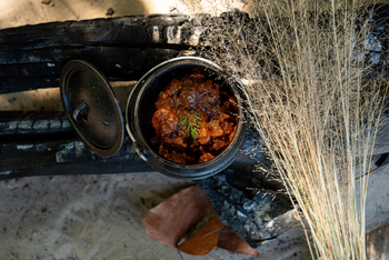 Ichingo Chobe River Lodge: Küche