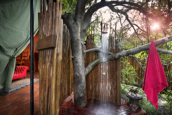 Jacks Camp Jacks Camp: Dusche