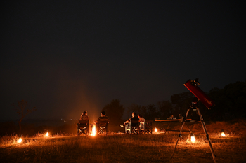 Kaav Safari Lodge: Stargazing und Lagerfeuer
