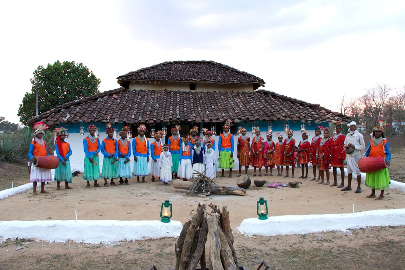 Kipling Camp Kipling Camp: Tanzaufführung im Dorf