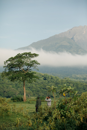 Koroi Forest Camp: Landschaft Arusha National Park