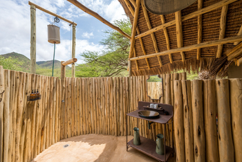 Koros Camp: Bucket Shower