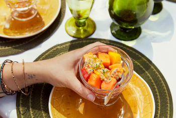 Laba Jongomero: Fruchtiges Dessert