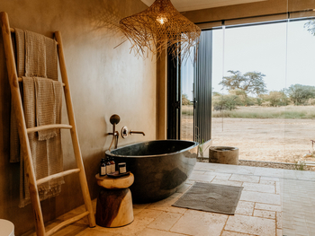 Otjiwa Savanna Luxury Villa: Badewanne