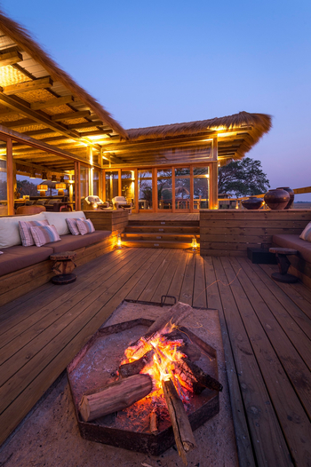 Shumba Camp Shumba Camp: Lagerfeuer