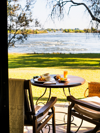 The Royal Livingstone: Frühstück