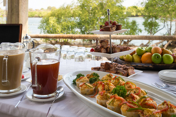 Toka Leya Camp Toka Leya Camp: Frühstücksbuffet