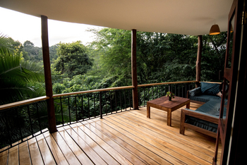 Turaco Treetops: Privater Balkon