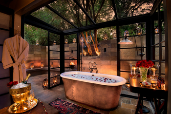 andBeyond Bateleur Camp: Blütenbad