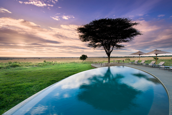 andBeyond Bateleur Camp: Pool mit Blick