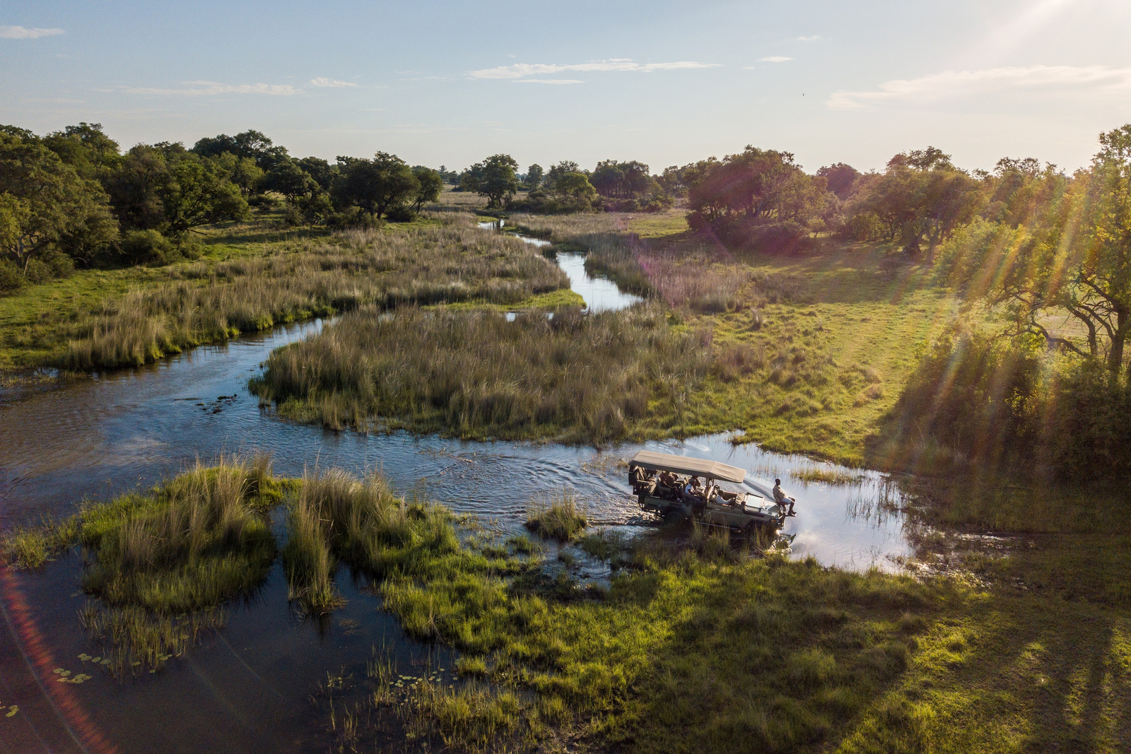 4 Rivers Camp 4 Rivers Camp: Game Drive im Flutgebiet