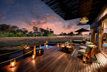 Atzaro Okavango Camp: Private Plunge Pool