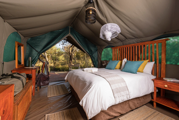 Boteti Tented Safari Lodge: Doppelbett