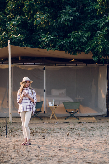 Chula Island Camp Chula Island Camp: Zelt mit Moskitoschutz