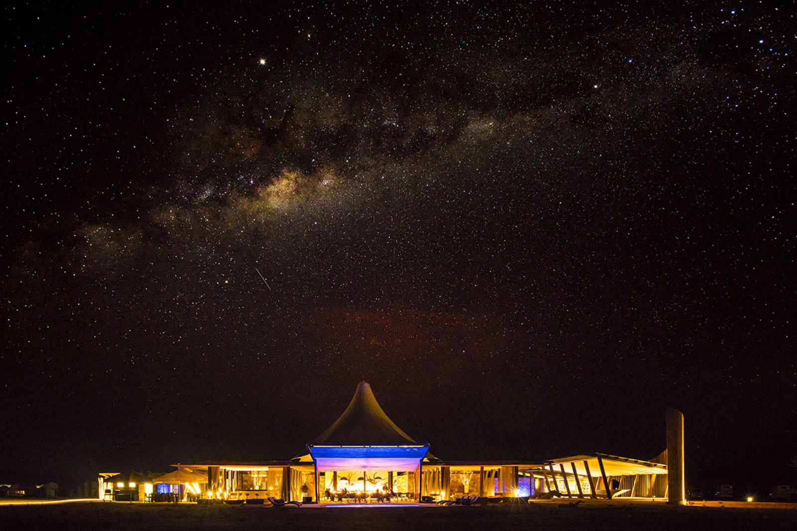 Dead Valley Lodge Dead Valley Lodge: Nachtansicht