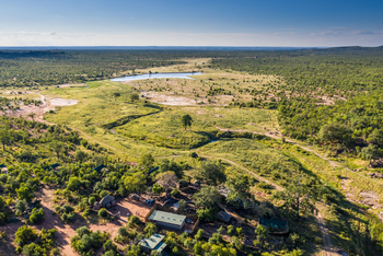 Deteema Springs Camp: Luftbild