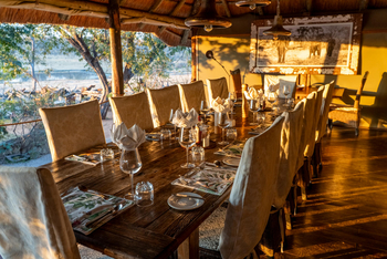 Khulu Bush Camp Khulu Bush Camp: Speisesaal