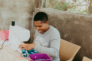 Nambwa Tented Lodge: Dorfbesuch