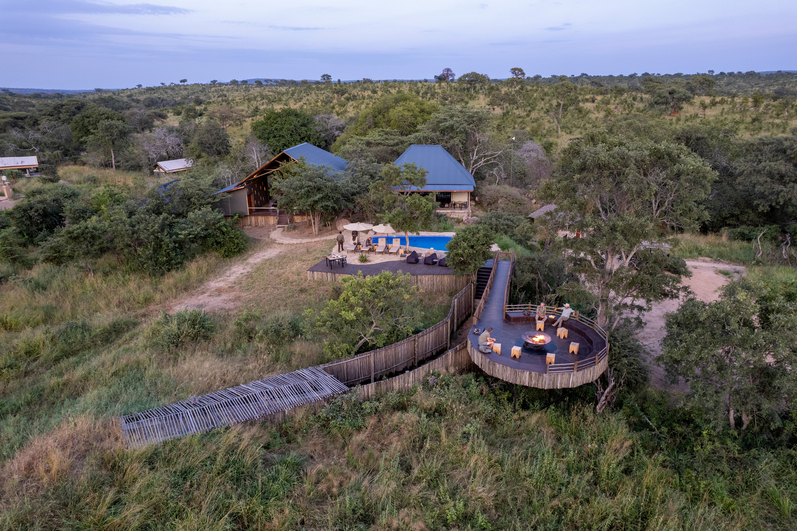 Nimali Tarangire Camp Nimali Tarangire Camp: Luftbild