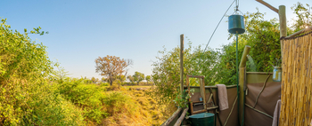 Oddballs' Camp: Bucket Shower
