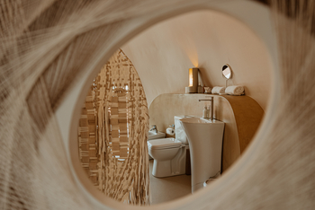 Reverie Kalahari Pod: Gästebad