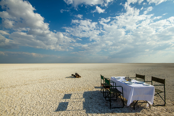Salt Pans Sleep-out: Leichte Bewölkung