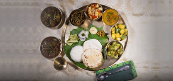 Jim's Jungle Retreat: Vegetarische Speisen