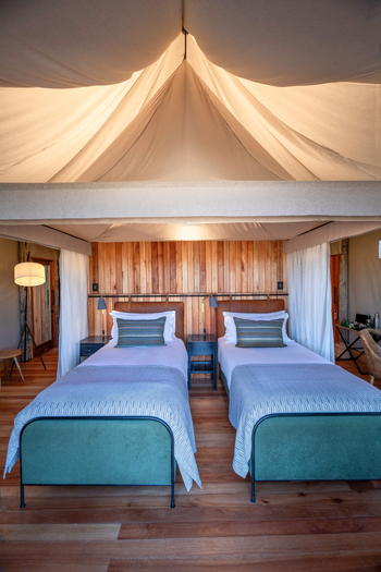 Khwai Lediba Camp: Einzelbetten