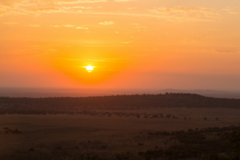Lahia Tented Lodge: Sonnenaufgang