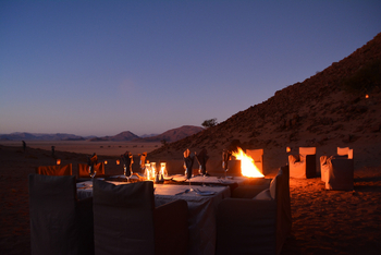 Le Mirage: Desert Dinner