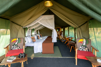 Little Moru Camp: Interieur