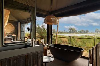 North Island Okavango Camp North Island Okavango Camp: Gästebad