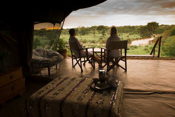 Richard's River Camp: Morning Tea