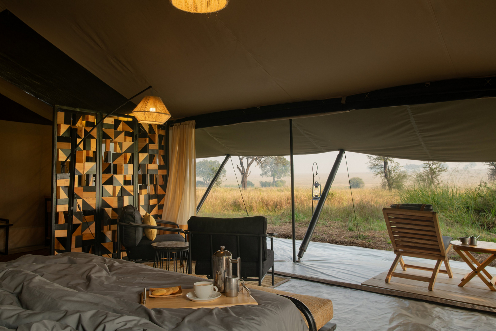 Ubuntu Migration Camp Ubuntu Migration Camp: Gästezelt - Morning Coffee