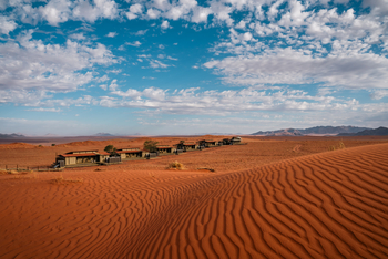 Wolwedans Desert Lodge: Geriffelter Sand