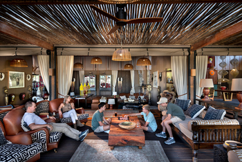 Atzaro Okavango Camp: Lounge