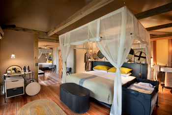 Khwai Leadwood Camp Khwai Leadwood Camp: Kinderbeistellbett