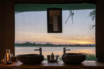 Kuthengo Camp: Gästezelt