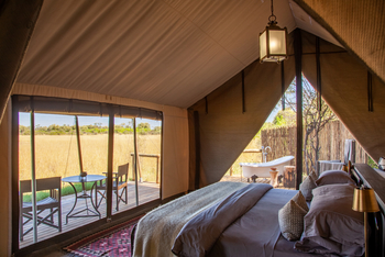 Machaba Camp: Im Gästezelt