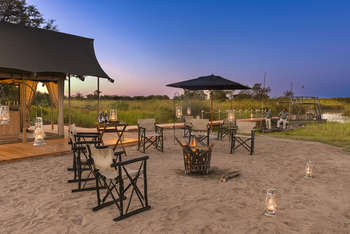 Monachira Camp: Feuerstelle