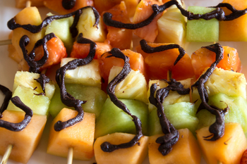 Pelo Camp: Fruchtspieße