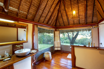 Saruni Mara Camp: Gästebad