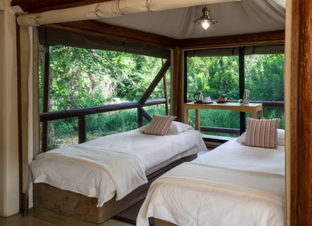 Tuli Safari Lodge Mashatu: Einzelbetten