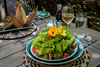 Bisate Lodge: Salat
