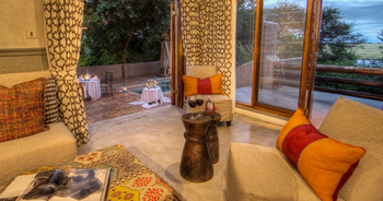 Chobe Game Lodge: Suite - Kissen