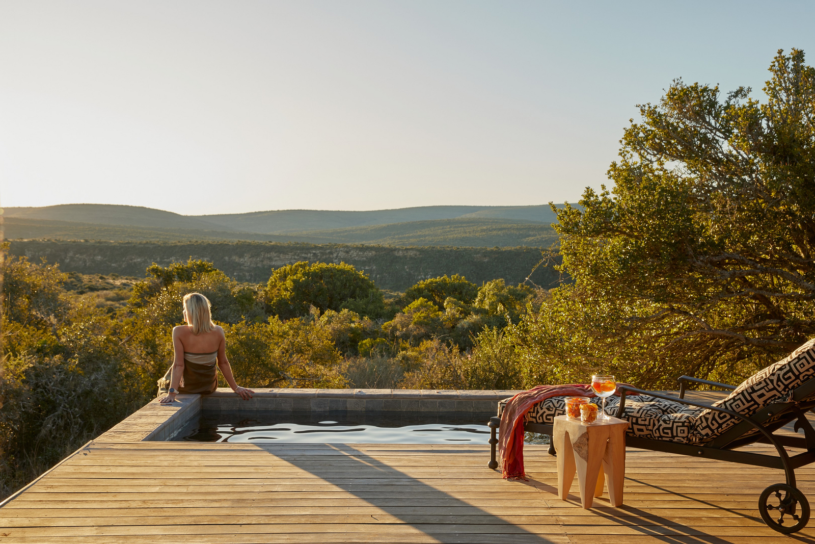 Kwandwe Ecca Lodge Kwandwe Ecca Lodge: Weiter Blick