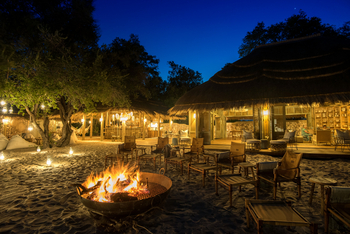 Mpala Jena Camp: Feuer