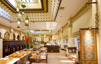 Nairobi Serena Hotel: Frühstück im Cafe Maghreb