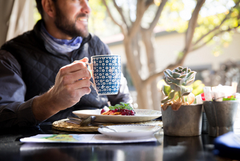 Olive Grove Guesthouse: Restaurant